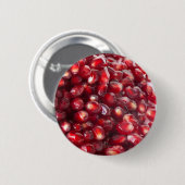 Pomegranaat Ronde Button 5,7 Cm (Voorkant /achterkant)
