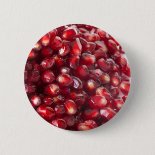 Pomegranaat Ronde Button 5,7 Cm