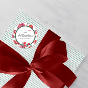 Pomegranaat Ronde Sticker