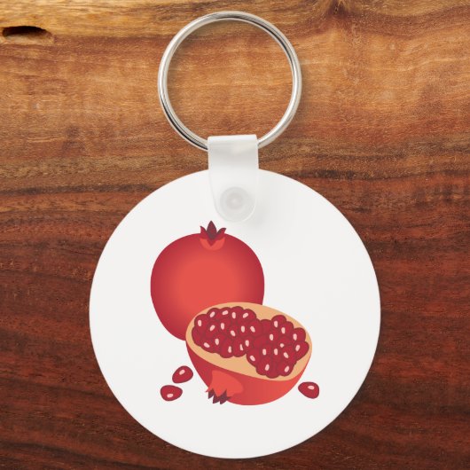 Pomegranaat Sleutelhanger (Voorkant)