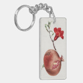 pomegranaat sleutelhanger (Voorkant Links)