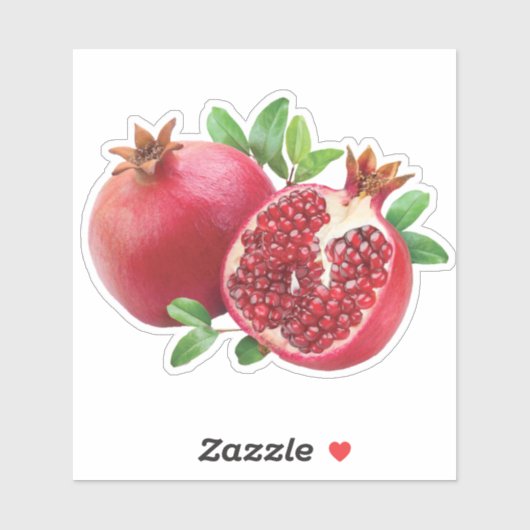 Pomegranaat Sticker (Vel)