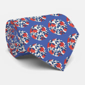 Pomegranaat Stropdas (Opgerold)