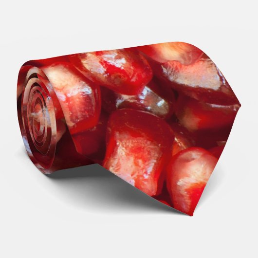 Pomegranaat Stropdas (Opgerold)