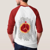 Pomegranaat T-Shirt (Achterkant)