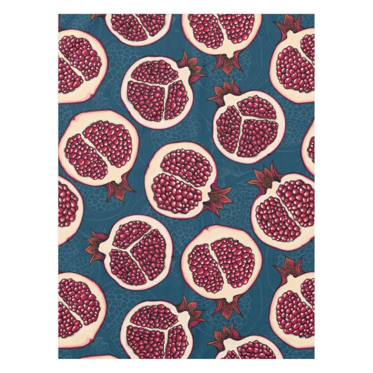Pomegranaat Tafelkleed (Voorkant)