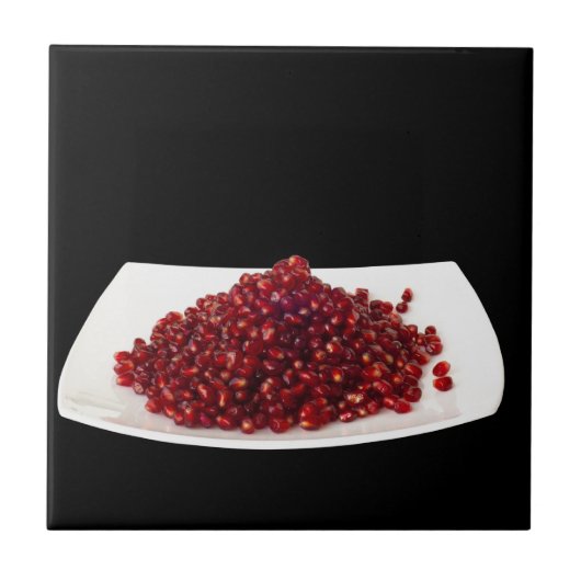 Pomegranaat Tegeltje (Voorkant)