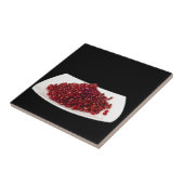 Pomegranaat Tegeltje (Zijkant)