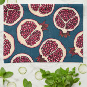 Pomegranaat Theedoek (Gevouwen)