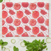 Pomegranaat Theedoek (Gevouwen)