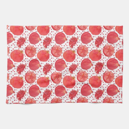 Pomegranaat Theedoek (Horizontaal)