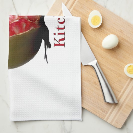 Pomegranaat Theedoek (Quarter Fold)