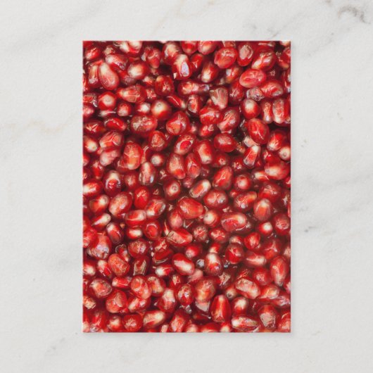 Pomegranaat Visitekaartje (Voorkant)