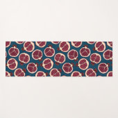 Pomegranaat Yogamat (Voorkant (horizontaal))