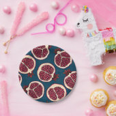 Pomegranaatplakken Papieren Bordje (Feest)