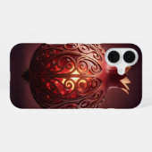 Pomegranate´10 iPhone 16 Hoesje (Achterkant horizontaal)