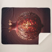 Pomegranate´10 Sherpa Deken (Voorkant (horizontaal))