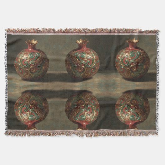 Pomegranate´11 Deken (Voorkant)