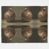 Pomegranate´11 Fleece Deken (Voorkant (Horizontaal))