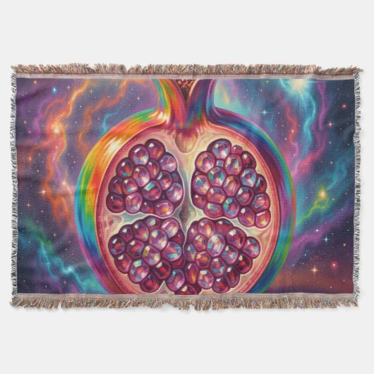 Pomegranate´1 Deken (Voorkant)