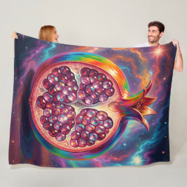 Pomegranate´1 Fleece Deken