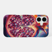 Pomegranate´1 iPhone 16 Hoesje (Achterkant horizontaal)