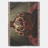 Pomegranate´9 Deken (Voorkant Verticaal)