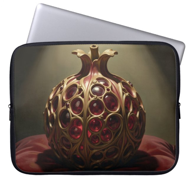 Pomegranate´9 Laptop Sleeve (Voorkant)