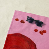 Pomegranate Beach Towel Strandlaken (In situ)