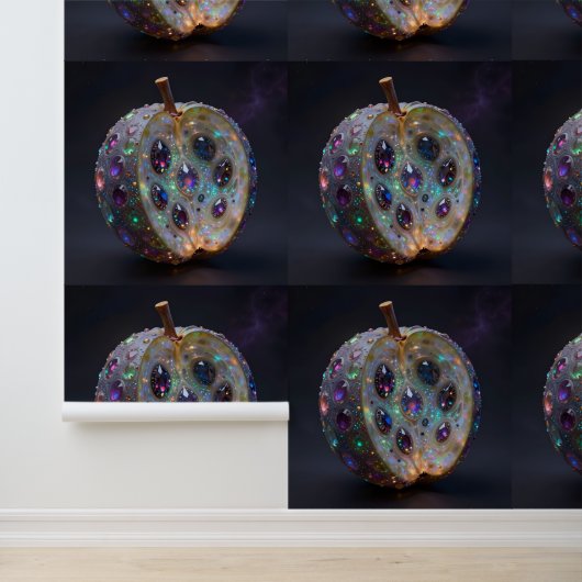 Pomegranate behang (Applicatie)
