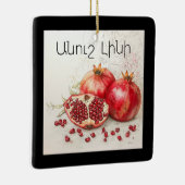 Pomegranate Ceramic Ornament (Rechts)