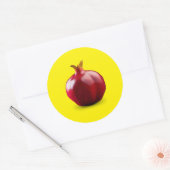 Pomegranate Classic Round Sticker (Envelop)
