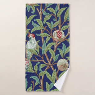 Pomegranate en Little Bird, William Morris Badhanddoek
