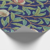 Pomegranate en Little Bird, William Morris Cadeaupapier (Hoek)