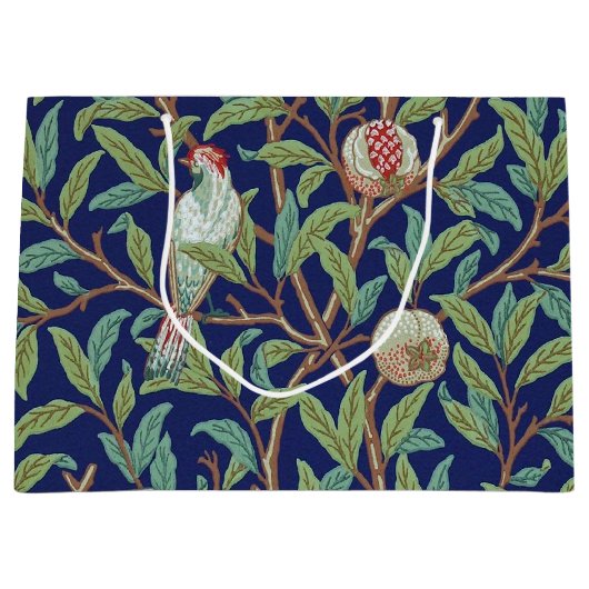 Pomegranate en Little Bird, William Morris Large Groot Cadeauzakje (Voorkant)