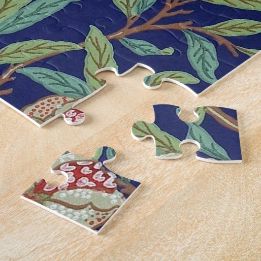Pomegranate en Little Bird, William Morris Legpuzzel (Zijkant)