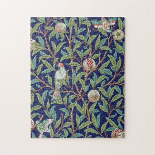 Pomegranate en Little Bird, William Morris Legpuzzel (Verticaal)