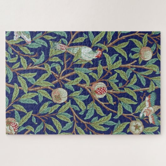 Pomegranate en Little Bird, William Morris Legpuzzel (Horizontaal)