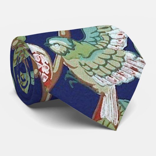 Pomegranate en Little Bird, William Morris Stropdas (Opgerold)