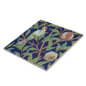 Pomegranate en Little Bird, William Morris Tegeltje (Zijkant)