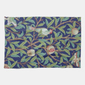 Pomegranate en Little Bird, William Morris Theedoek (Horizontaal)