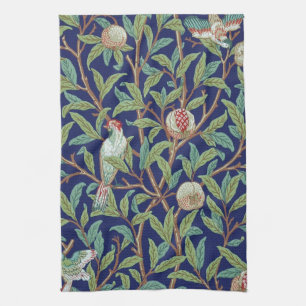 Pomegranate en Little Bird, William Morris Theedoek