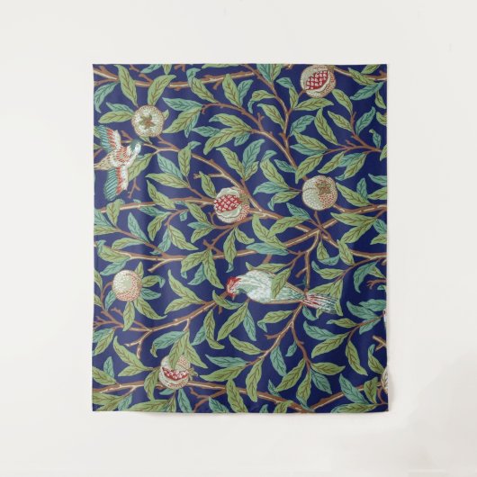 Pomegranate en Little Bird, William Morris Wandkleed (Voorkant)