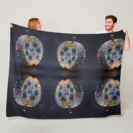 Pomegranate  fleece deken