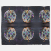 Pomegranate  fleece deken (Voorkant (Horizontaal))