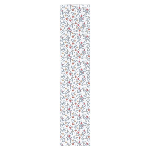 Pomegranate Florals Korte Tafelloper (Voorkant)