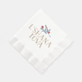 Pomegranate Florals Servet (Hoek)