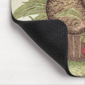 Pomegranate Flowers en vruchten Muismat (Hoek)