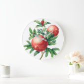 Pomegranate Fruit Branch Grote Klok (Huis)