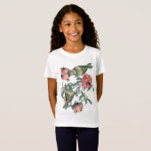 Pomegranate Fruits & Lovevogels T-shirt (Voorkant volledig)